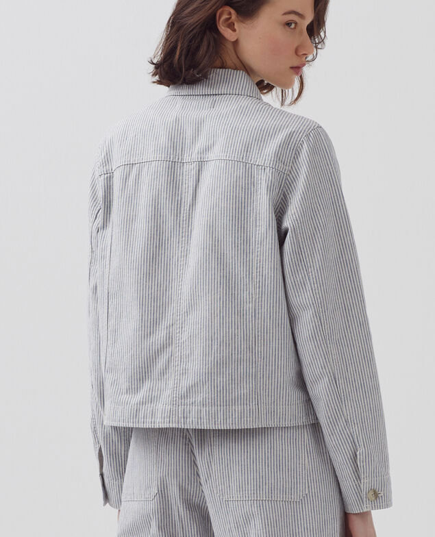 Veste workwear H611 blue mini st
