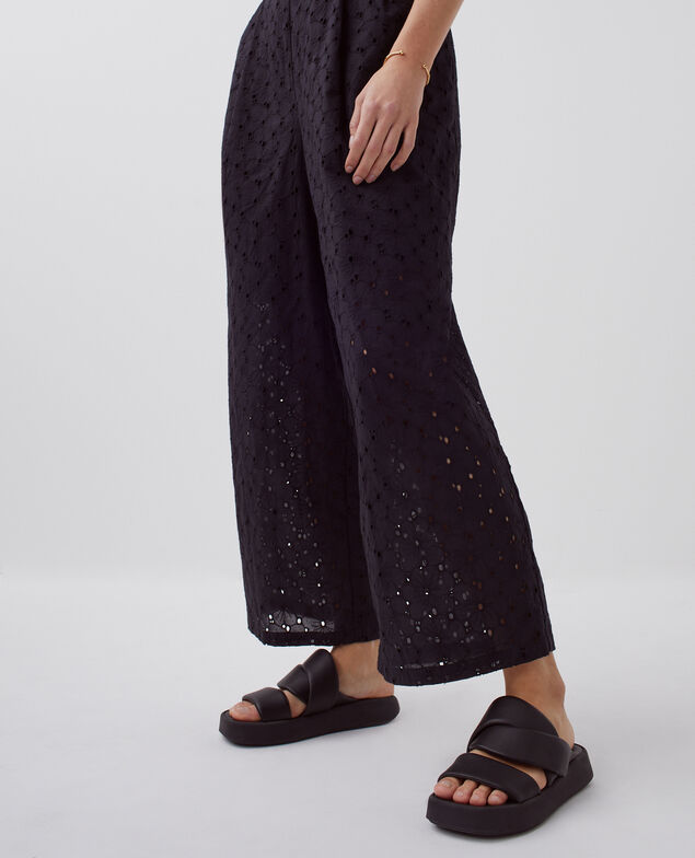 Combinaison broderie anglaise H091 black beauty