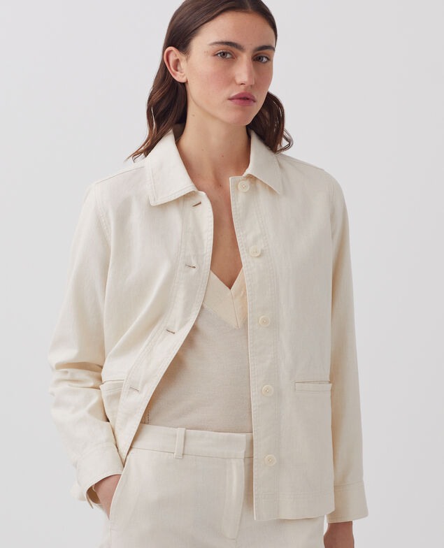 Veste workwear H303 white swan