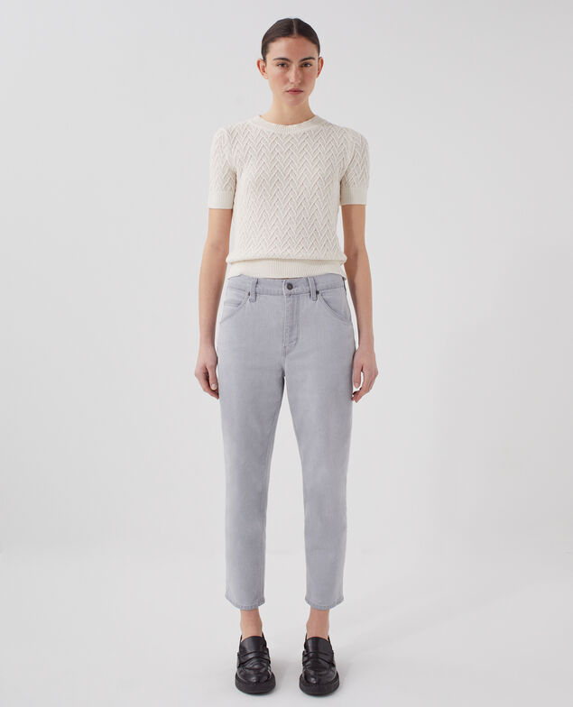 Jean slouchy RITA I042 asphalte gray