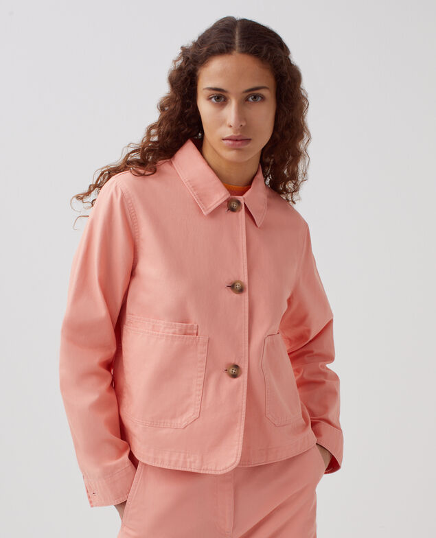 Veste workwear H100 coral almond