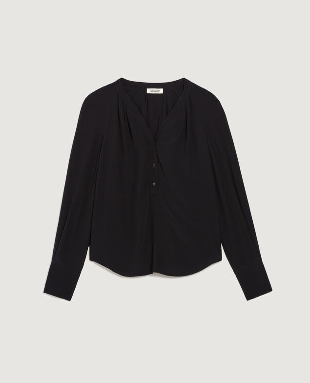 Blouse fluide H091 black beauty