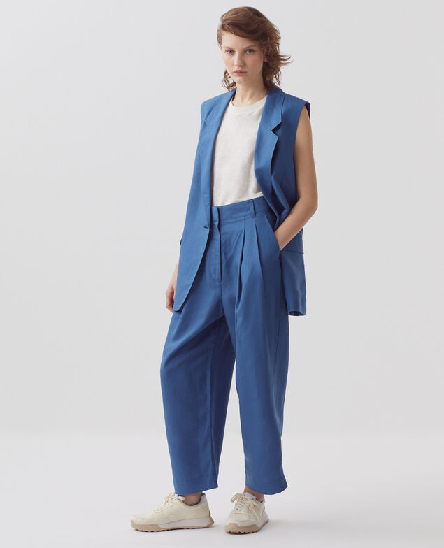 Pantalon carrot PEGGY H640 moonlight blue