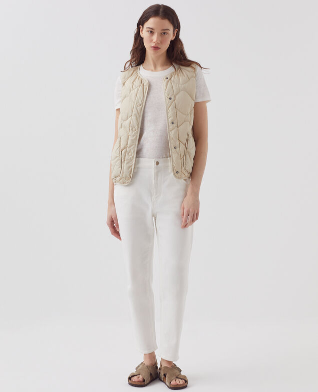 PLUME - Doudoune sans manches H311 oyester gray