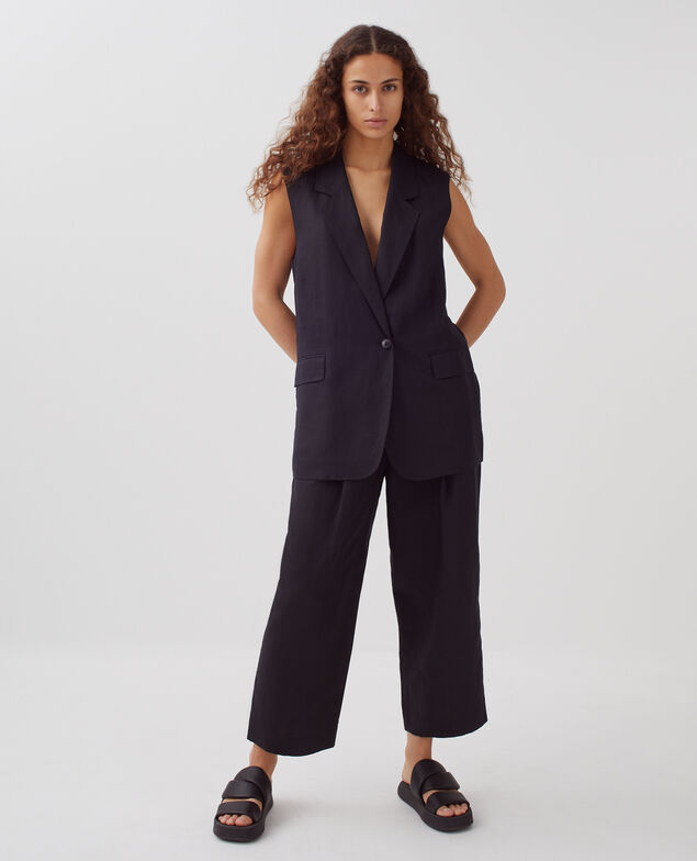 Pantalon carrot PEGGY H091 black beauty