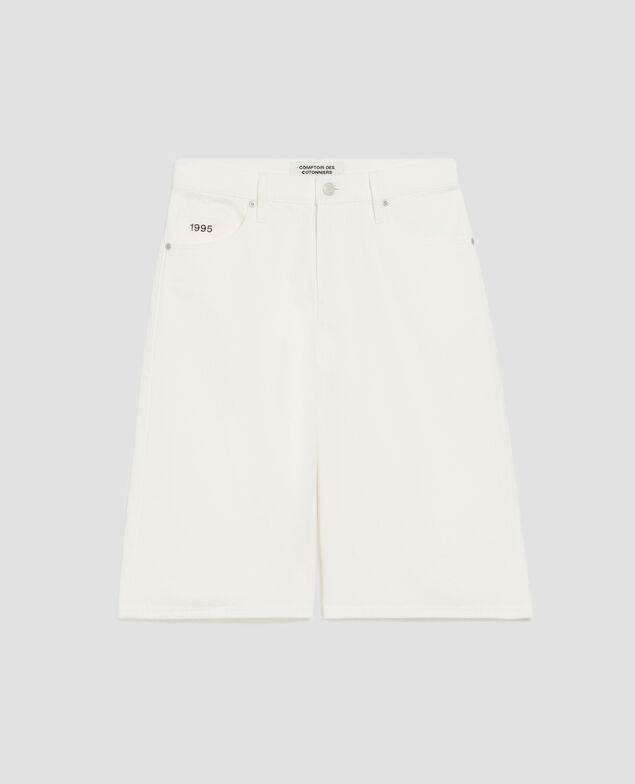 Jort en coton H003 white
