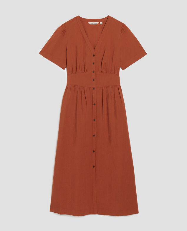 Robe midi U260 orange