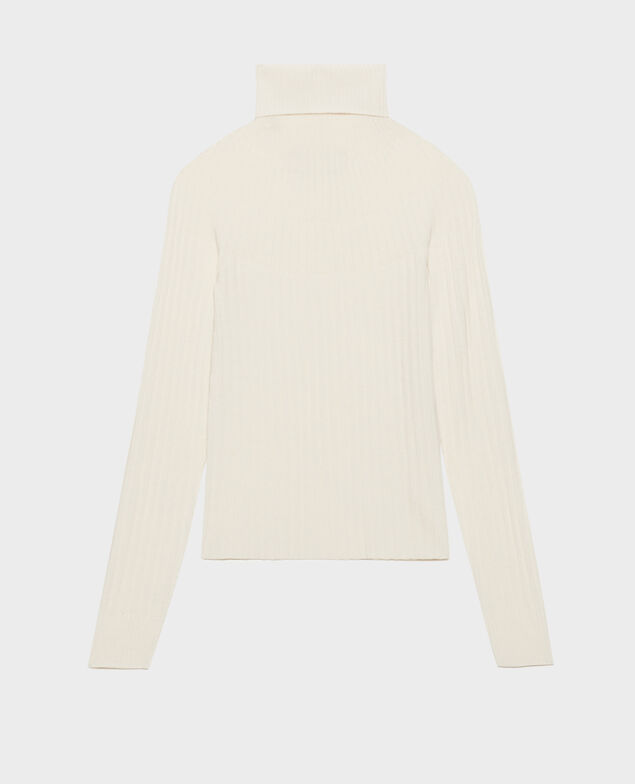 Pull chaussette en laine mérinos 8843 00 white