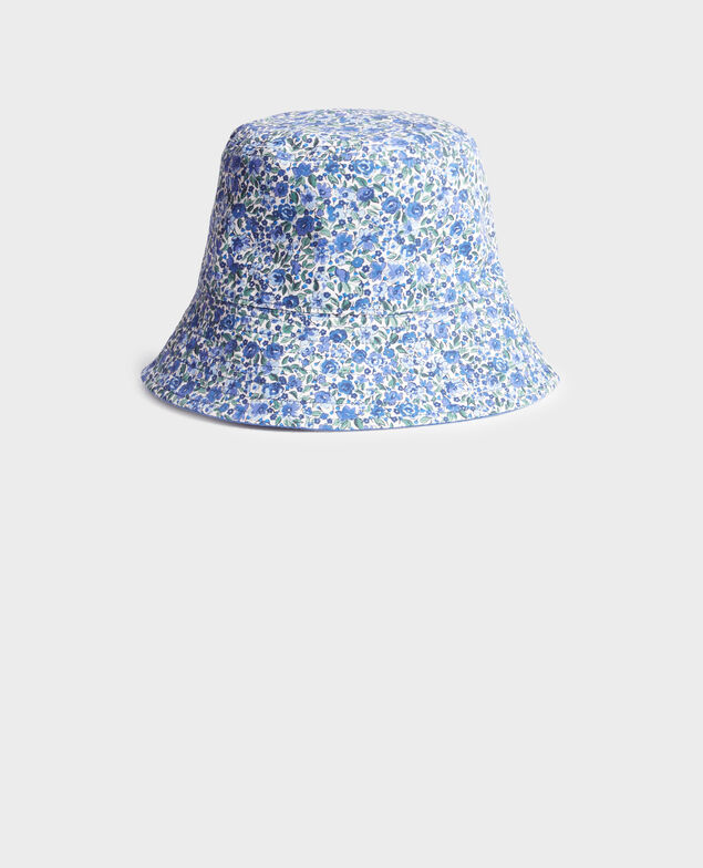 Bob fleuri réversible 92 print blue