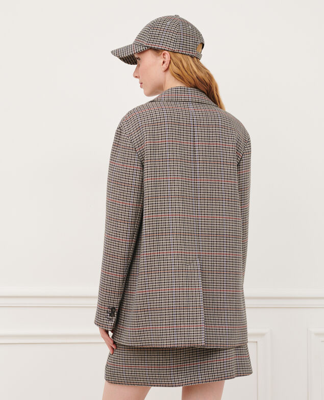 Veste masculine à carreaux 8864 03 gray check