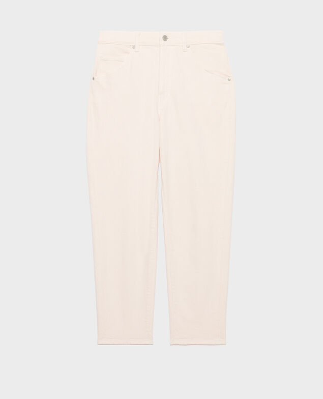 Jean slouchy ample en coton RITA 0100 pink marshmallow