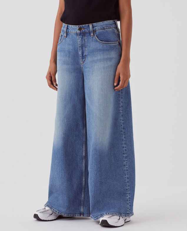 Jean wide JEANETTE H651 vintage wash