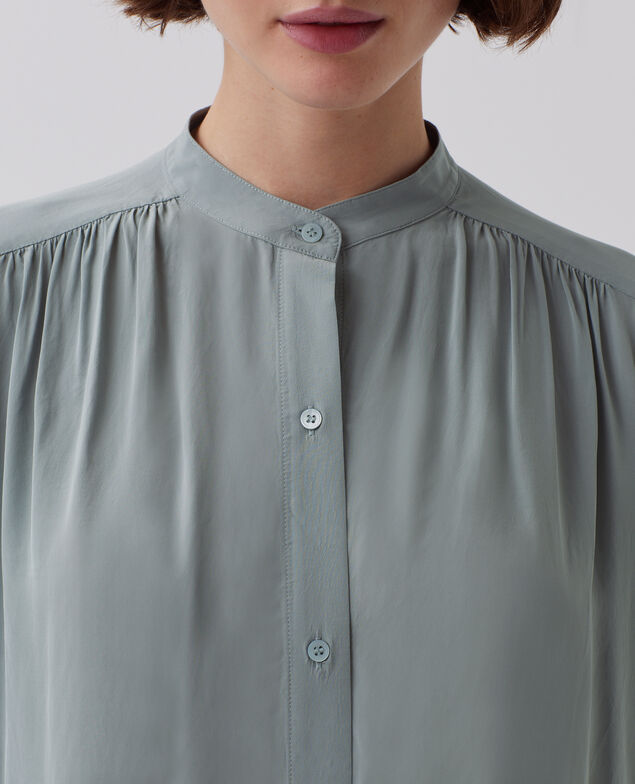Chemise fluide à manches longues J620 slate blue
