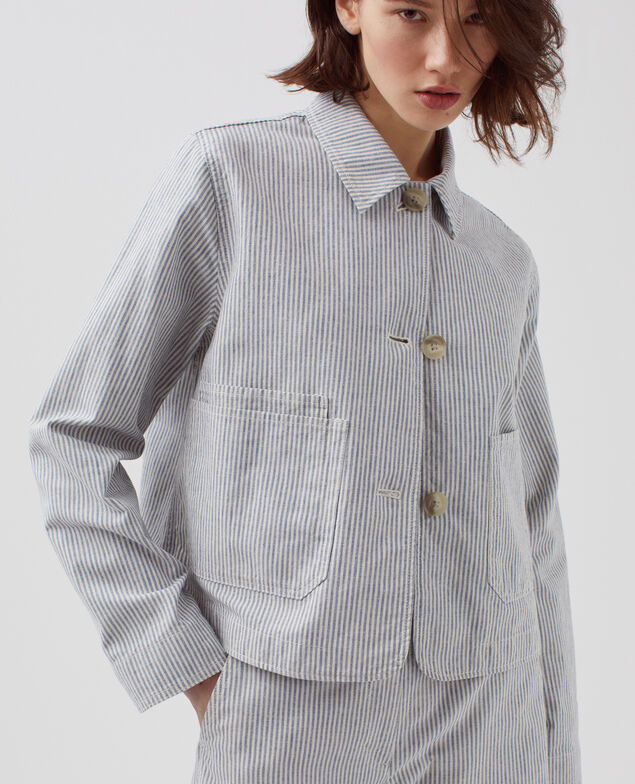 Veste workwear H611 blue mini st