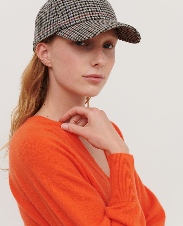 Pull en cachemire 8829 24 orange