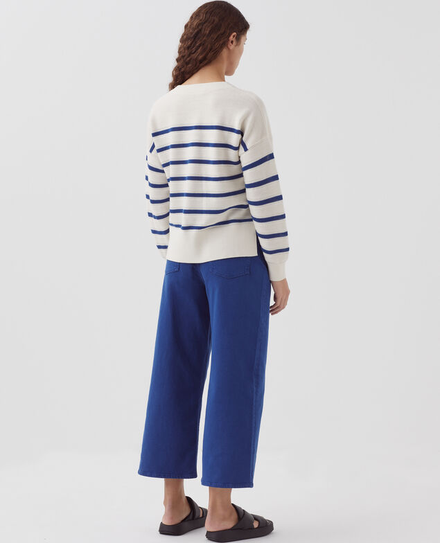 MADO - Pull en laine mérinos H650 st wisteria