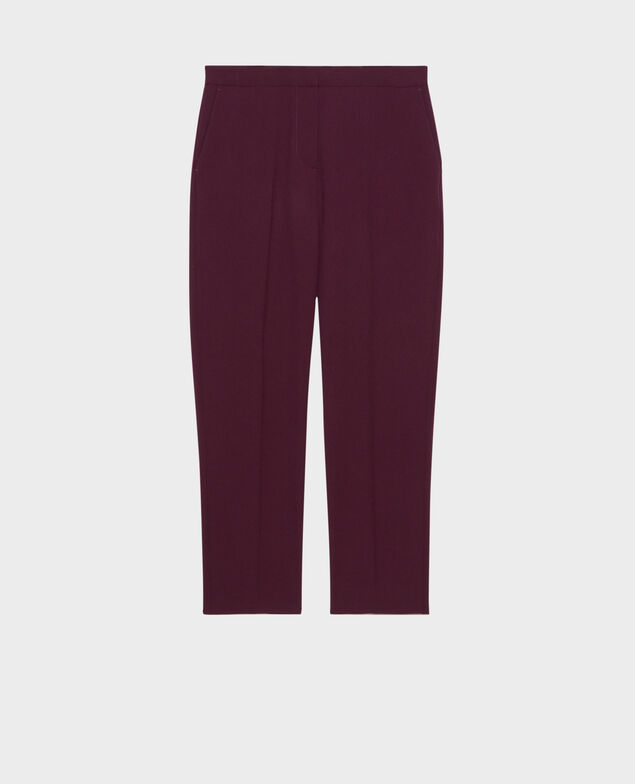 Pantalon cigarette MARGUERITE Potent purple