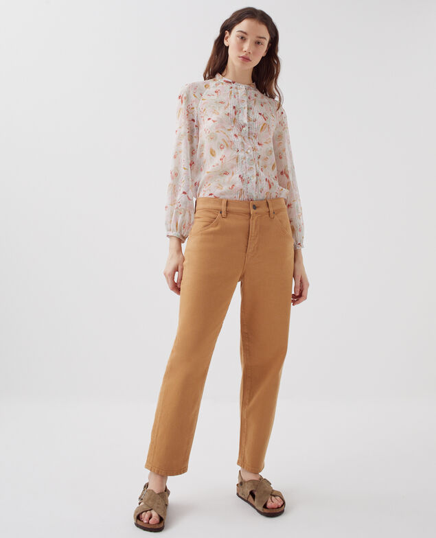 Jean slouchy RITA H323 camel