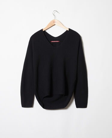 Pull 100% cachemire Noir