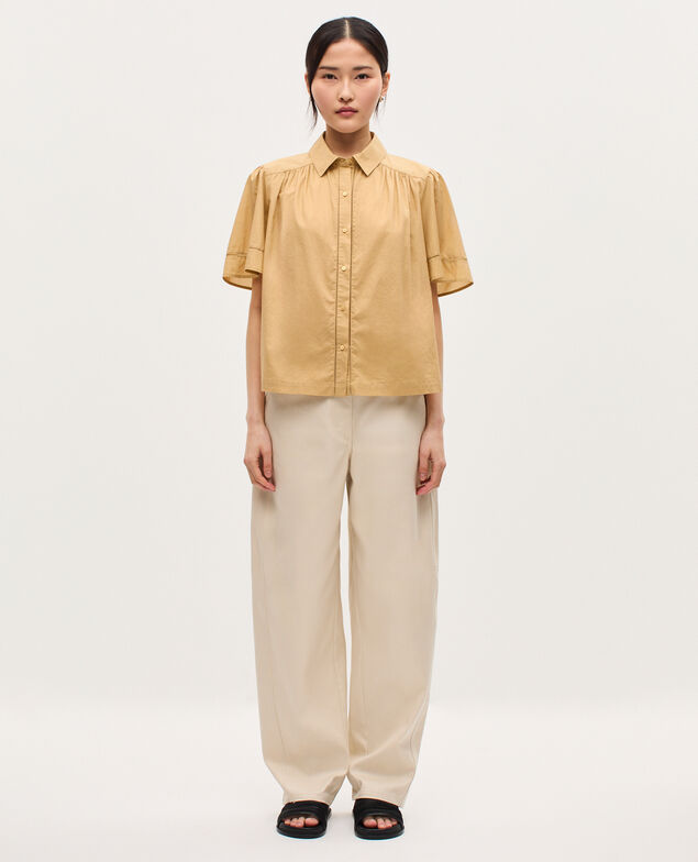 Chemise en voile de coton K320 prairie sand