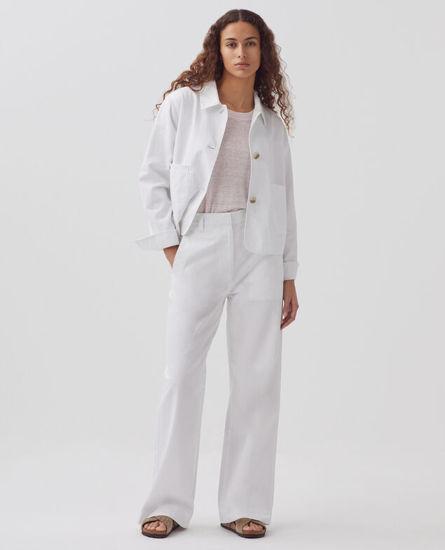 Veste workwear H001 brillant white