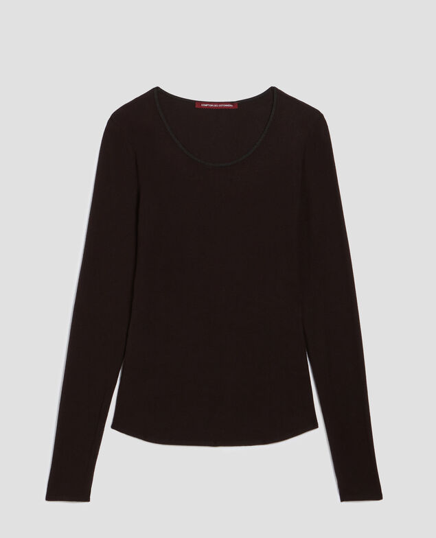 T-shirt seconde peau H091 black beauty