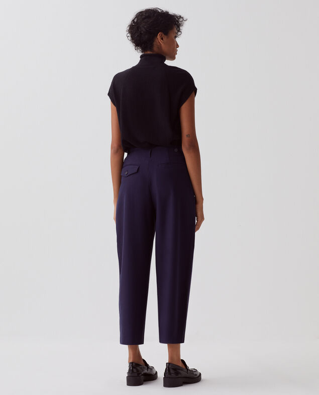 Pantalon carrot PEGGY I690 maritime blue
