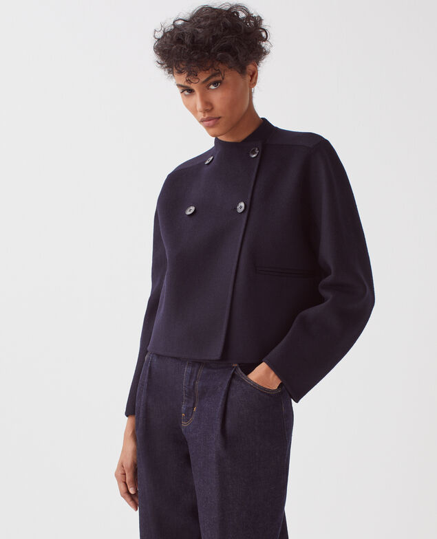 Blouson court double face H695 night sky