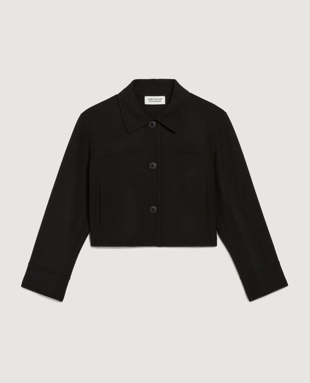 Veste courte double face H091 black beauty