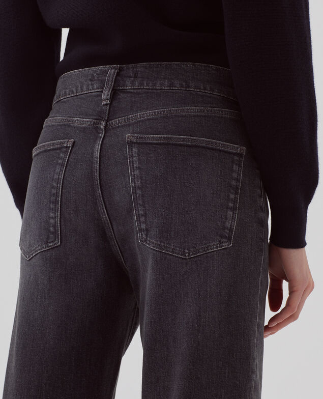 Jean slouchy RITA I081 dark gray