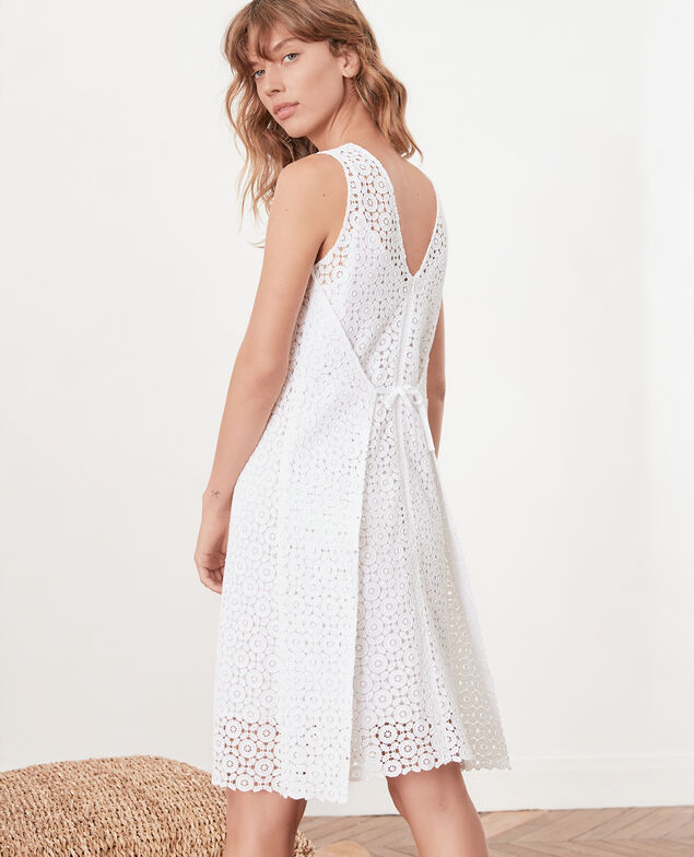 Robe en dentelle Blanc
