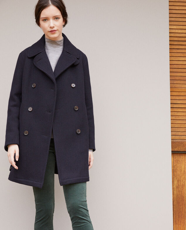 Caban intemporel Navy