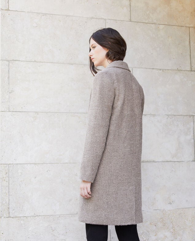 Manteau coupe droite Natural