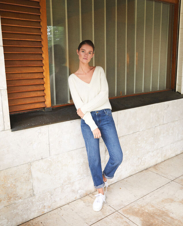 Jean real straight Vintage wash