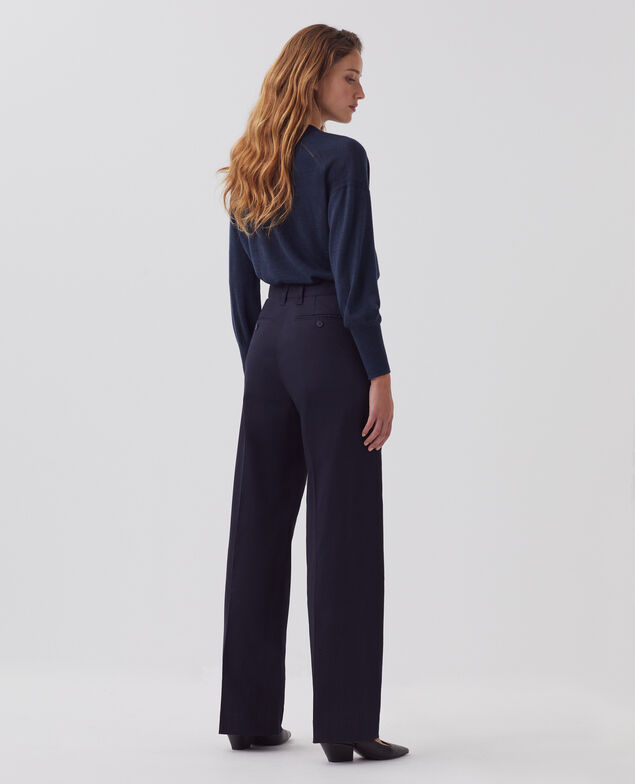 Pantalon droit BLANDINE H695 night sky