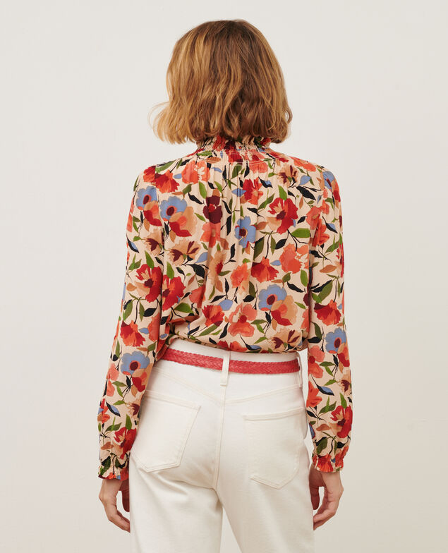 Blouse imprimée 8857 31 beige print