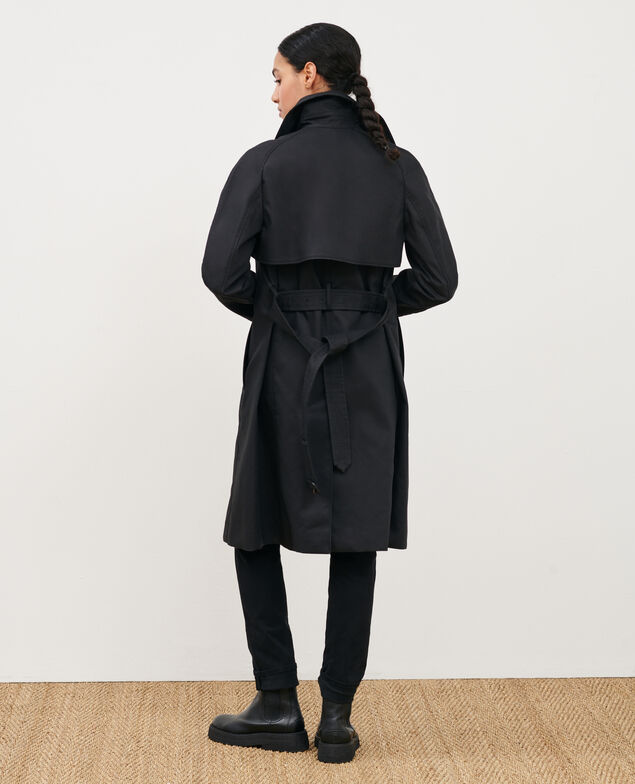 CATHERINE - Trench iconique 7016c 09 black