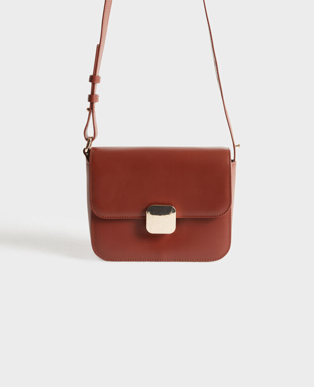 VIC - sac boîte en cuir 4024 camel