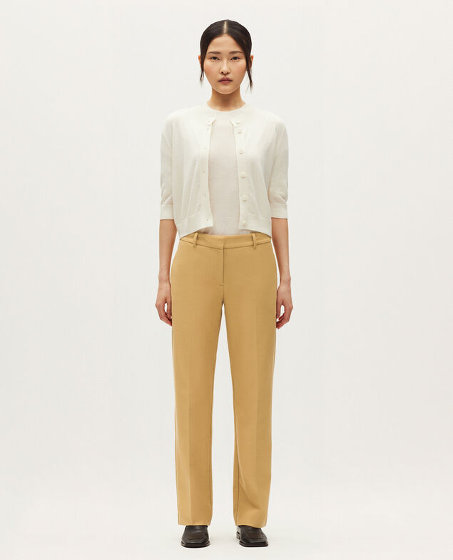 Pantalon droit ajusté K320 prairie sand