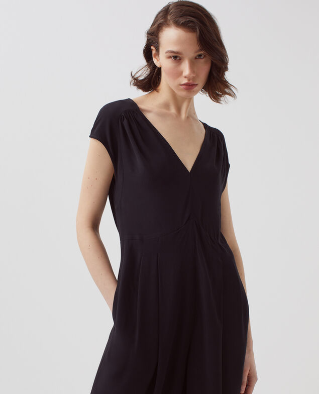 Combinaison fluide sans manches H091 black beauty
