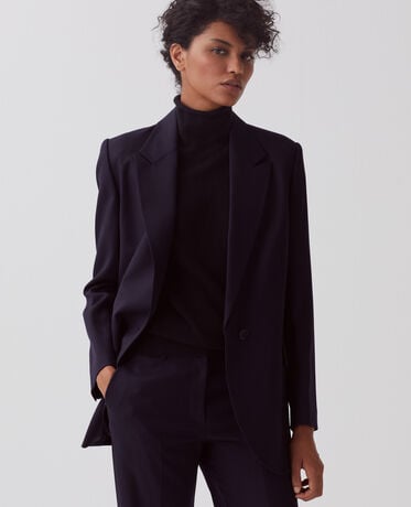 Blazer en laine 7012C 69 NAVY Blazer en laine 7012c 69 navy