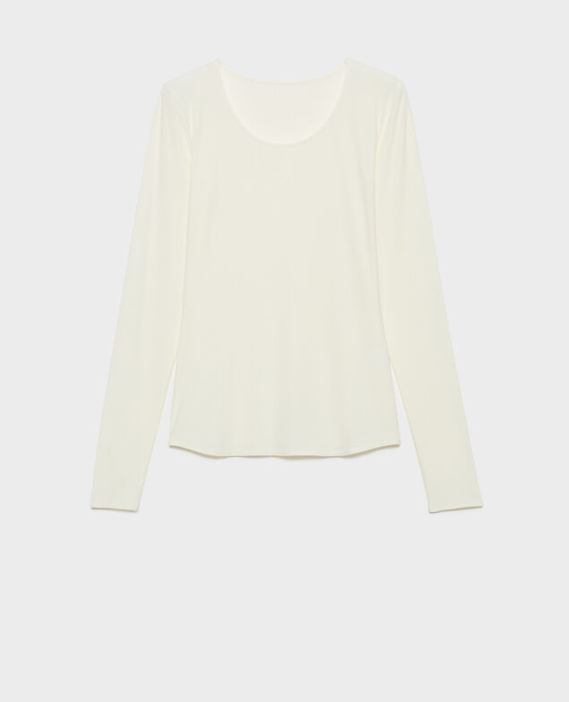 T-shirt seconde peau A040 ivory