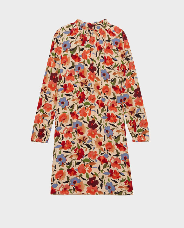 AGLAE - Robe fluide imprimée 8857 31 beige print