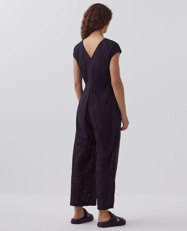 Combinaison broderie anglaise H091 black beauty