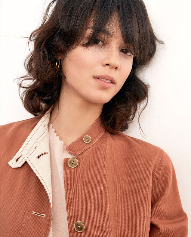 Veste col mao Auburn