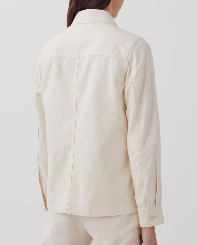 Veste workwear H303 white swan