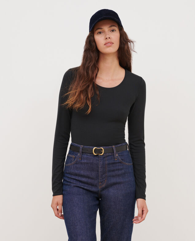 T-shirt seconde peau A091 black
