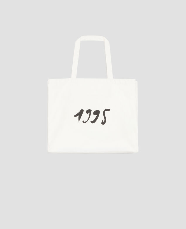 Maxi cabas en coton  H003 white