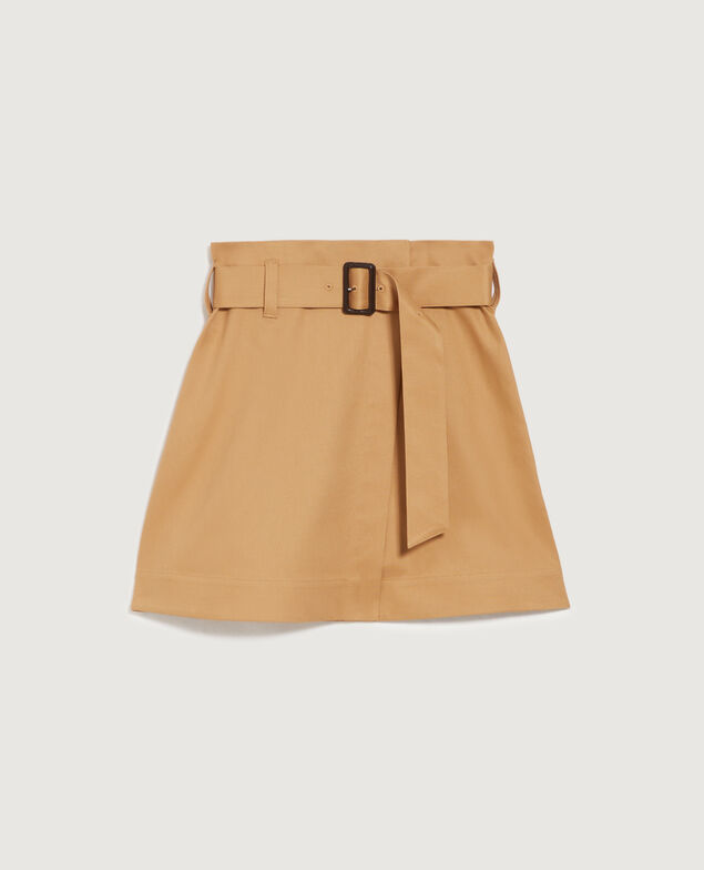 Jupe courte portefeuille K320 prairie sand