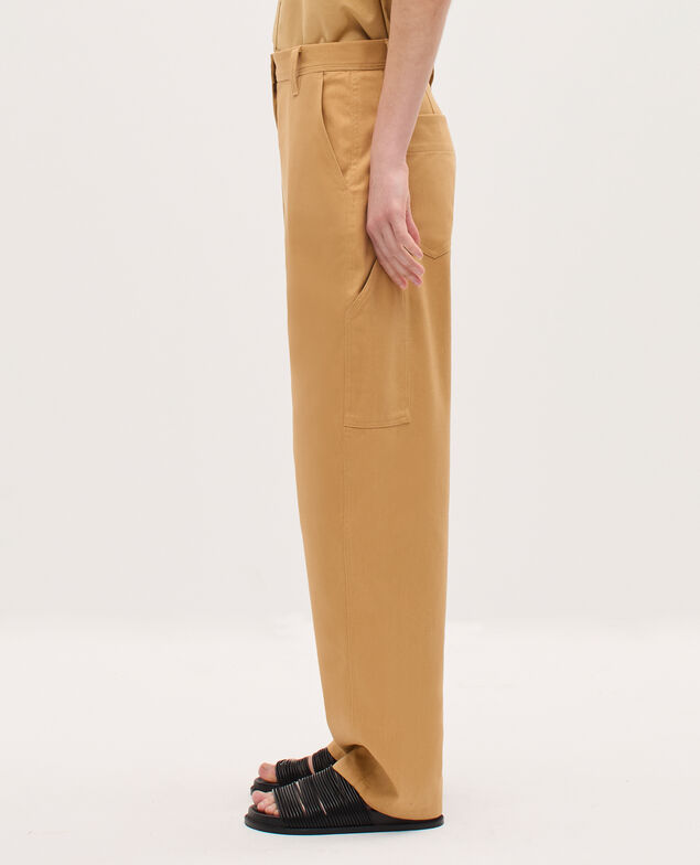 Barrel leg trousers K320 prairie sand